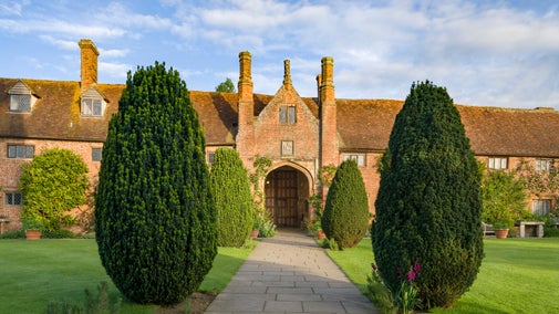 The Top Courtyard at Sissinghurst Castle Garden